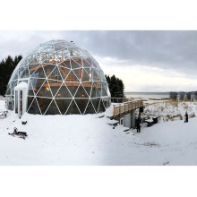 Construcción de acero galvanizado DoMe Space Marco Edificio de acero Estructura de techo de gran amplitud